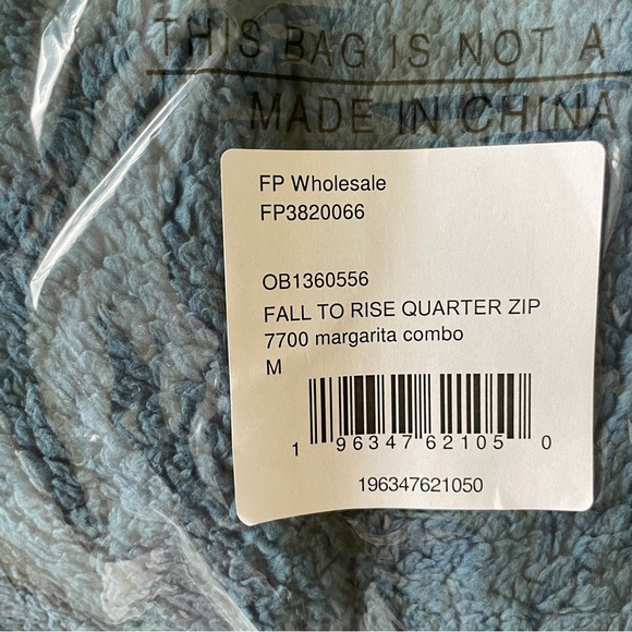 NEW Free People Movement Fall To Rise Fleece Quarter Zip Jacket - Picture 11 of 16